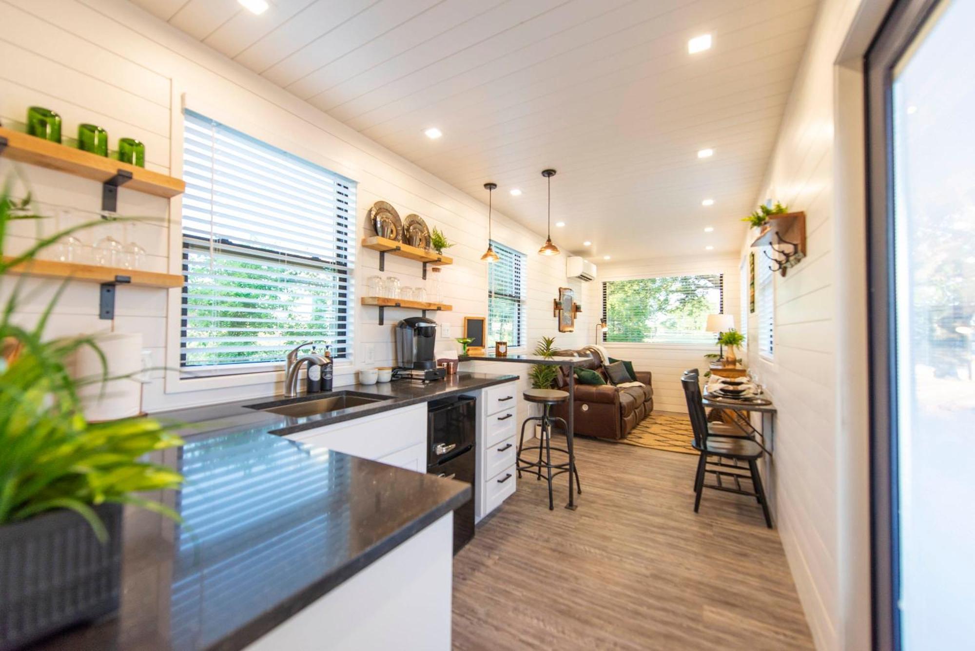 벨미어드 The Woods- Container Tiny House 12 Min To Magnolia/Baylor/Downtown 빌라 외부 사진