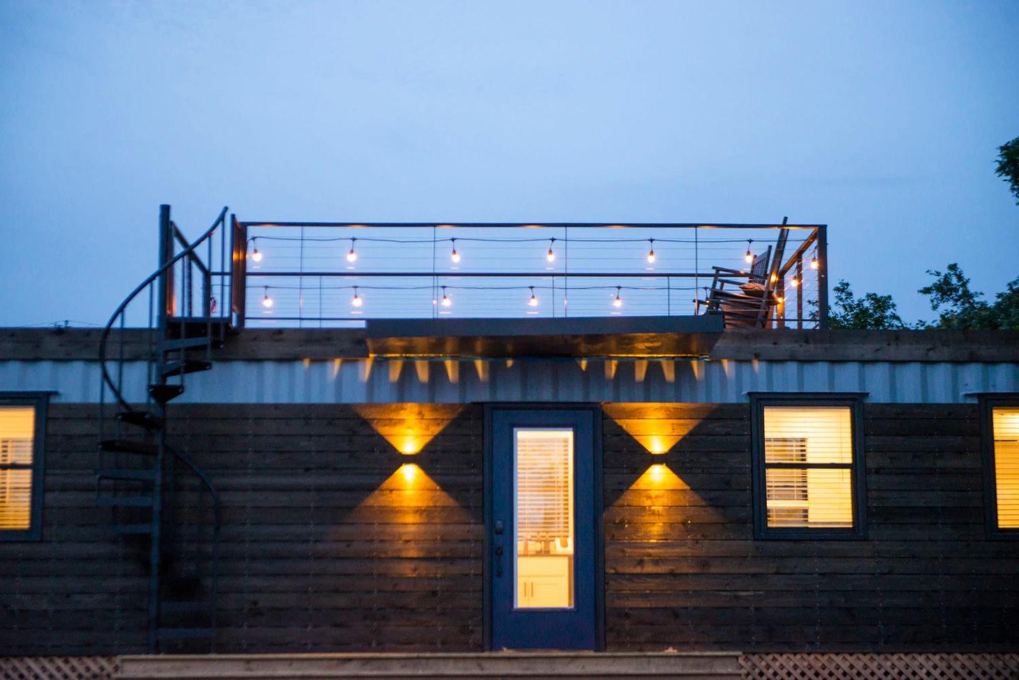 벨미어드 The Woods- Container Tiny House 12 Min To Magnolia/Baylor/Downtown 빌라 외부 사진